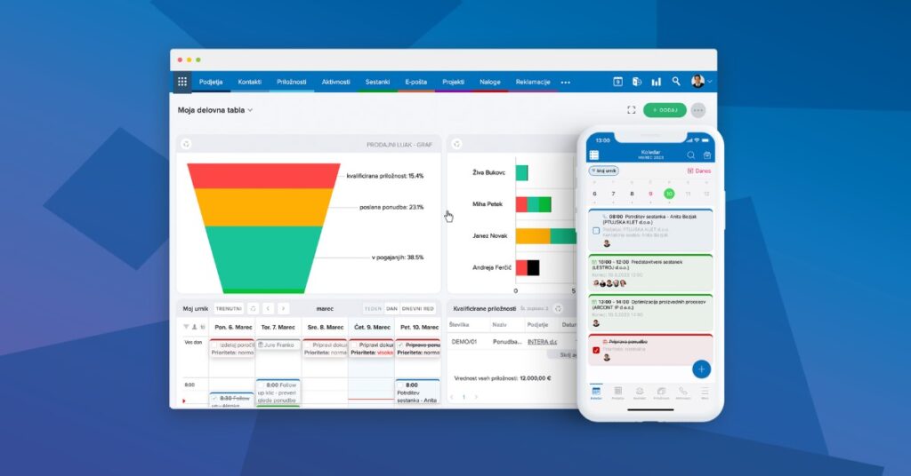 Intrix CRM, slovenski CRM sistem, ki ga razvija ptujsko podjetje Intera