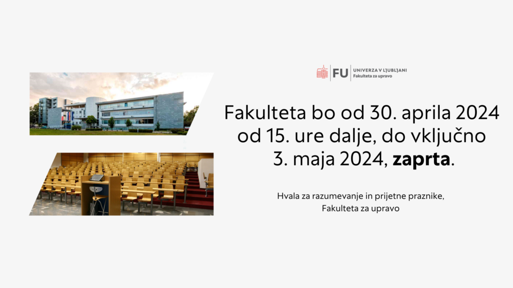 Spremenjen delovni čas