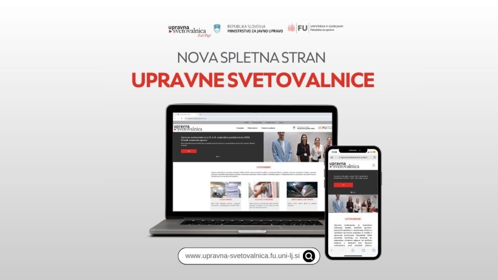 Nova spletna stran - Upravna svetovalnica