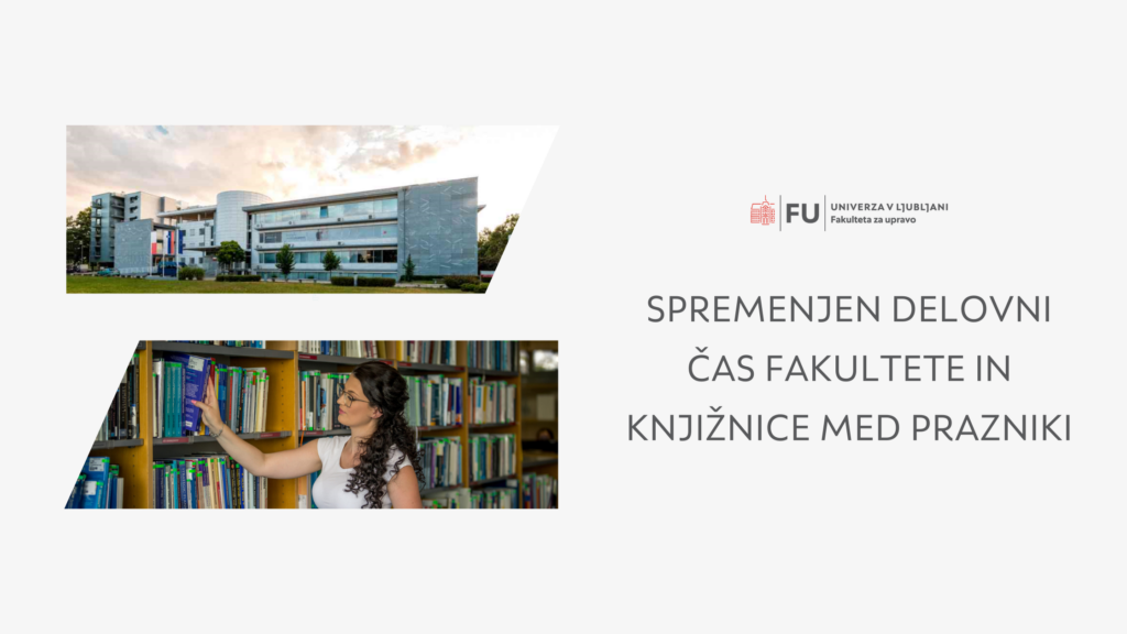 Spremenjen delovni čas