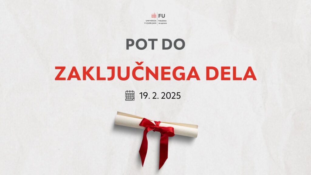 Pot do zaključnega dela